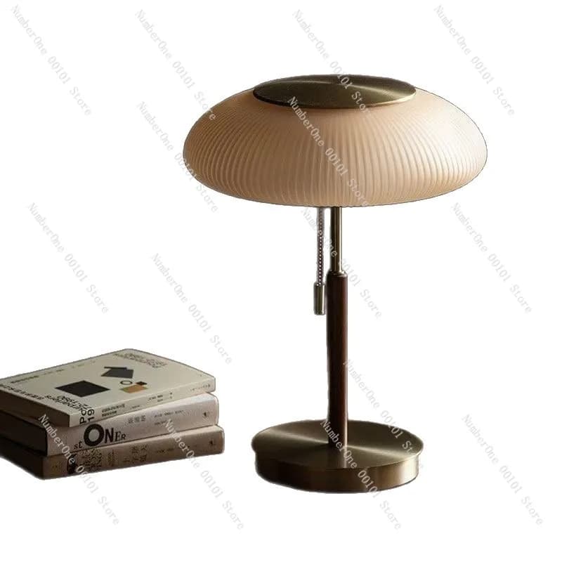 Modern Luxury Nordic Desk Lamp,Minimalist Designer Bedroom Table Lamp,Glass Creative High-End Living Room Decoration Lamp