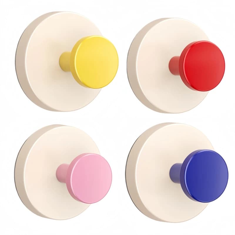 Dopamine Suction Cup Hooks No Drill Removable Towel Hooks for Bathroom Kitchen Home Decor Strong Grip for Window Glass