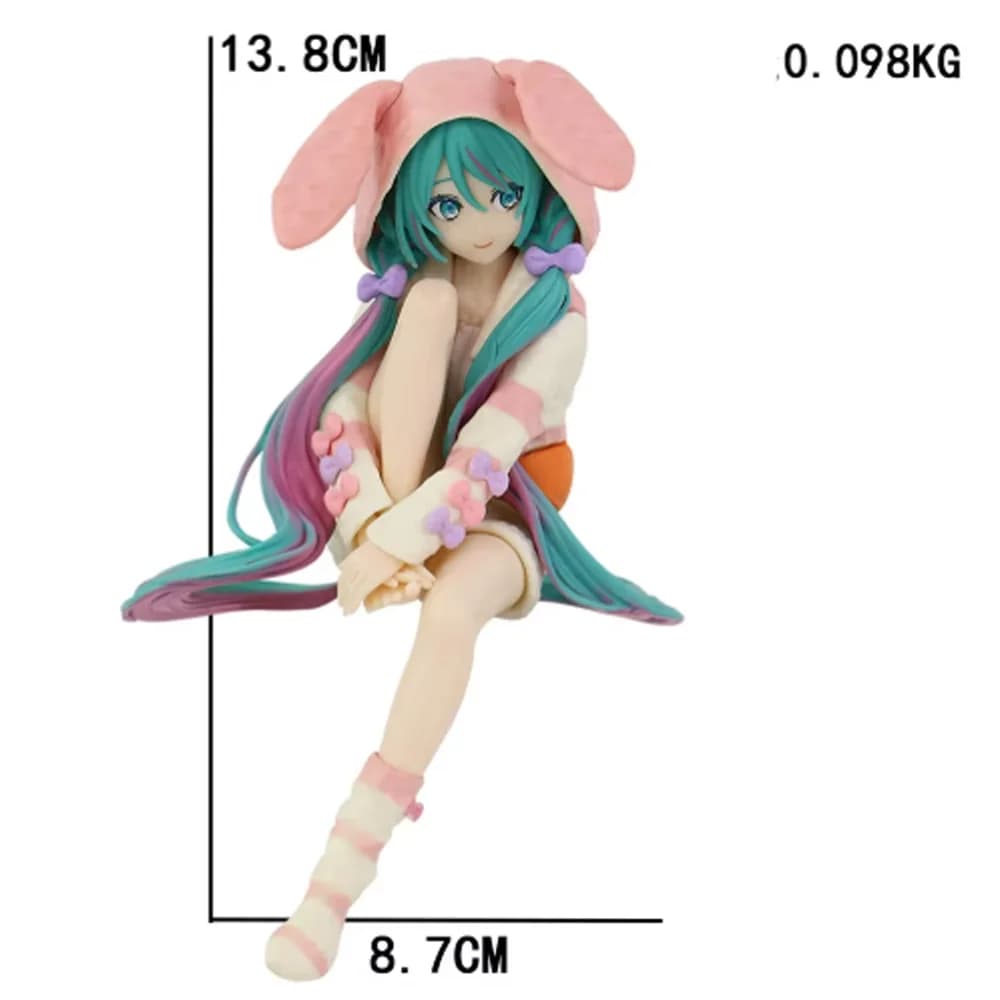 Nuovo in Stock Hatsune Miku In A World With Closed Windows Statuette da Collezione Anime Action Figure Kawaii Miku Modellini Giocattolo Regali di Natale