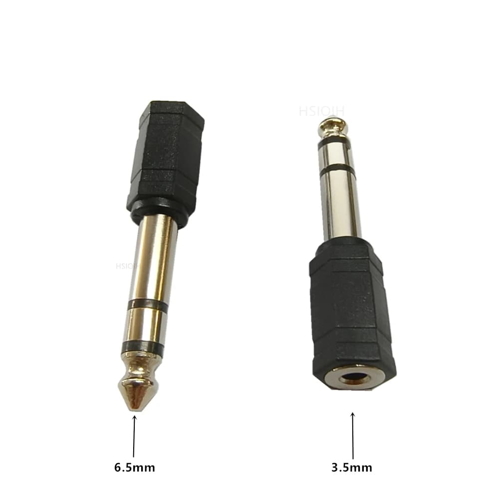 Adattatore audio da 3,5 mm a 6,5 mm a spina maschio da 6,5 a adattatore connettore jack femmina 3,5