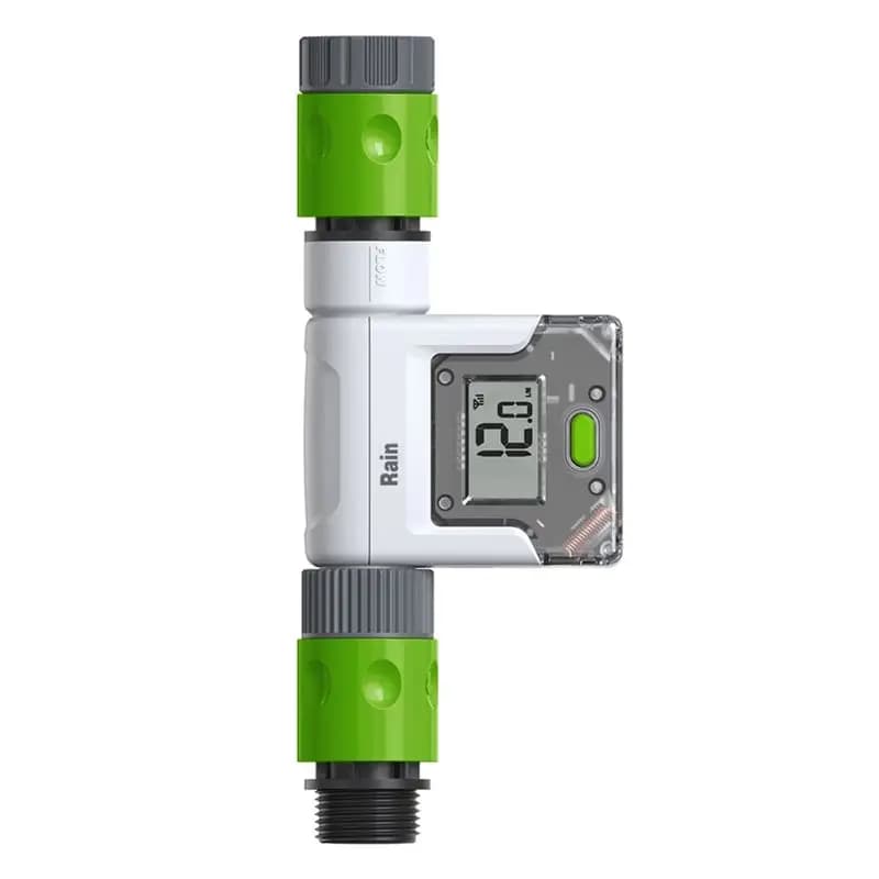 BMBY-US NH Smart Wifi Water Flow Meter 3/4" Digital LCD Garden Faucet Hose Irrigation System Watering Monitoring System History