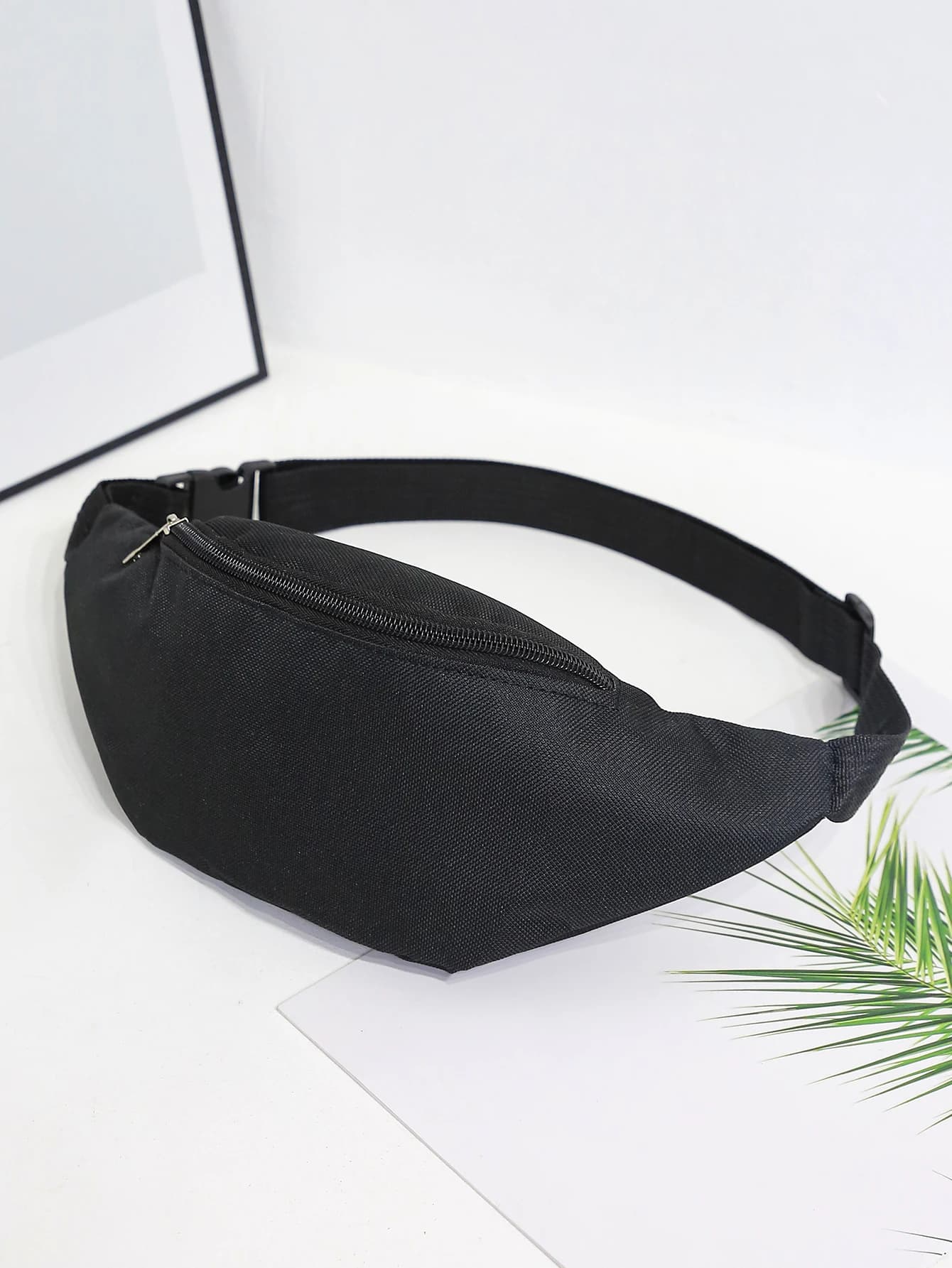 Unisex Waist Bag for Running, Sport, Breathable, with Phone Pocket, Shoulder Bag