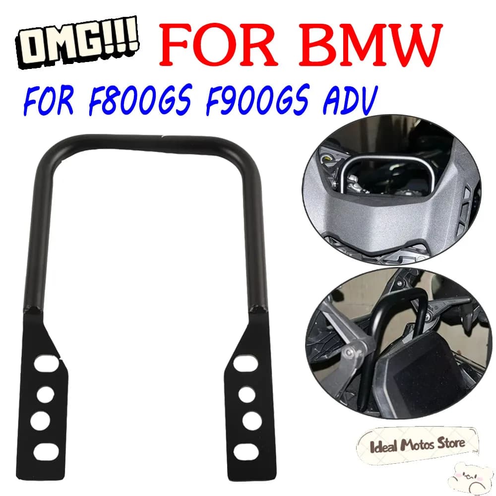 Moto Parabrezza Supporto Del Basamento Del Telefono Mobile Piastra di Navigazione GPS Staffa Per BMW F800GS F900GS ADV F800 F 800 GS F 900 GS