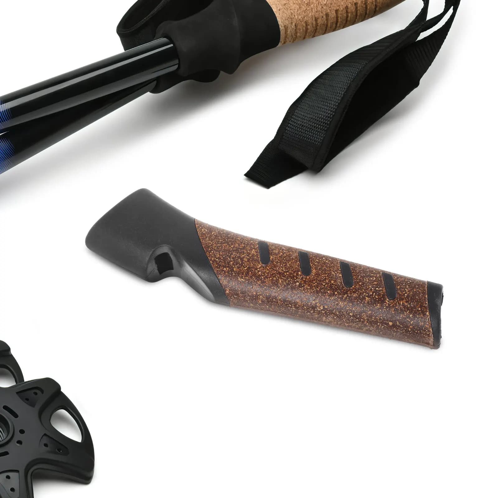 Spare Parts in Wood for Trekking Sticks, Hiking and Skiing, Robusto Adapter for Stroller Sticks
