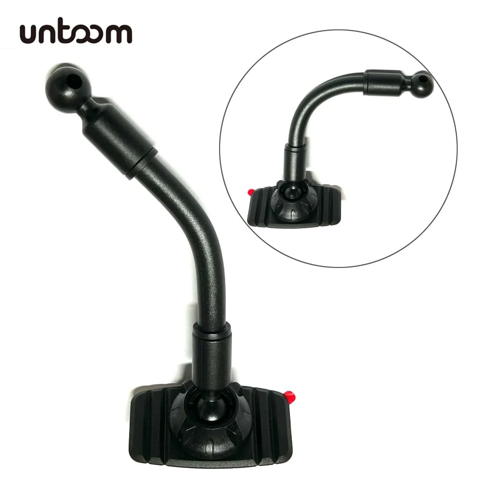 Supporto universale per telefono da auto con base a sfera da 17 mm e attacco adesivo a 360° ° Supporto Girevole per Telefono Cellulare da Cruscotto Auto, Accessori per GPS