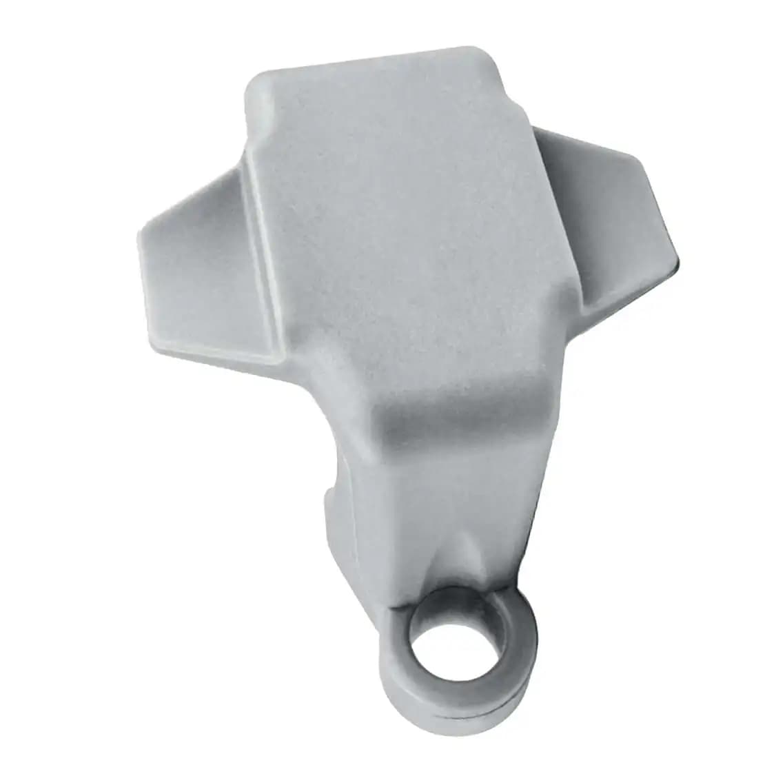 Boat Marine Bumper Hanger Rope Hook Pontoon Mount Fender Clip Gray Nylon for Docking Square Rails