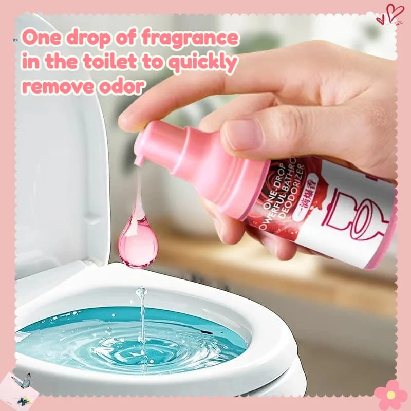 Deodorante Sterilizzante per WC, Elimina Odori, Profumatore per Pavimenti, Fognature e Bidoni della Spazzatura (1/2/3 Pezzi)