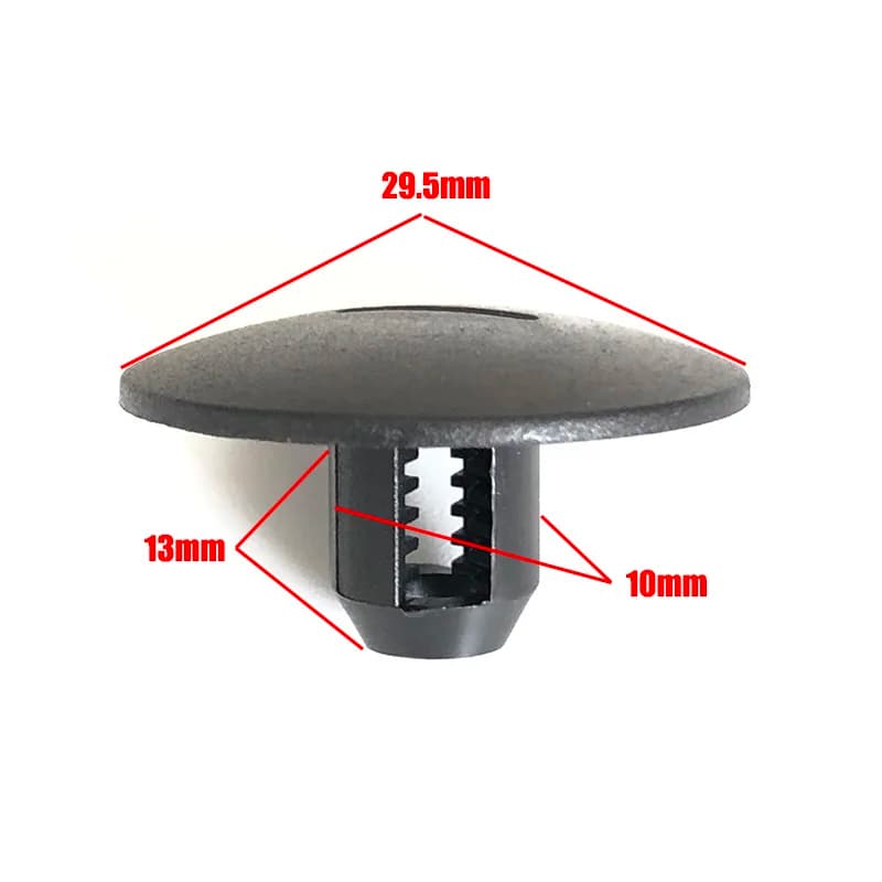 Clip clamp for car strips for Peugeot 408 307 206 Citroen C5 C2 Automatic fixing elements for plastic Fixed rivets 7703081054