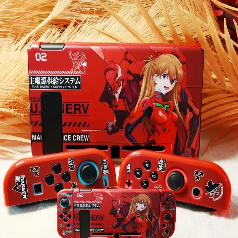 Disponibile: Custodia Protettiva EVA Asuka per Nintendo Switch Versione Standard, New Century Evangelion Warrior, Giochi LiteOLED