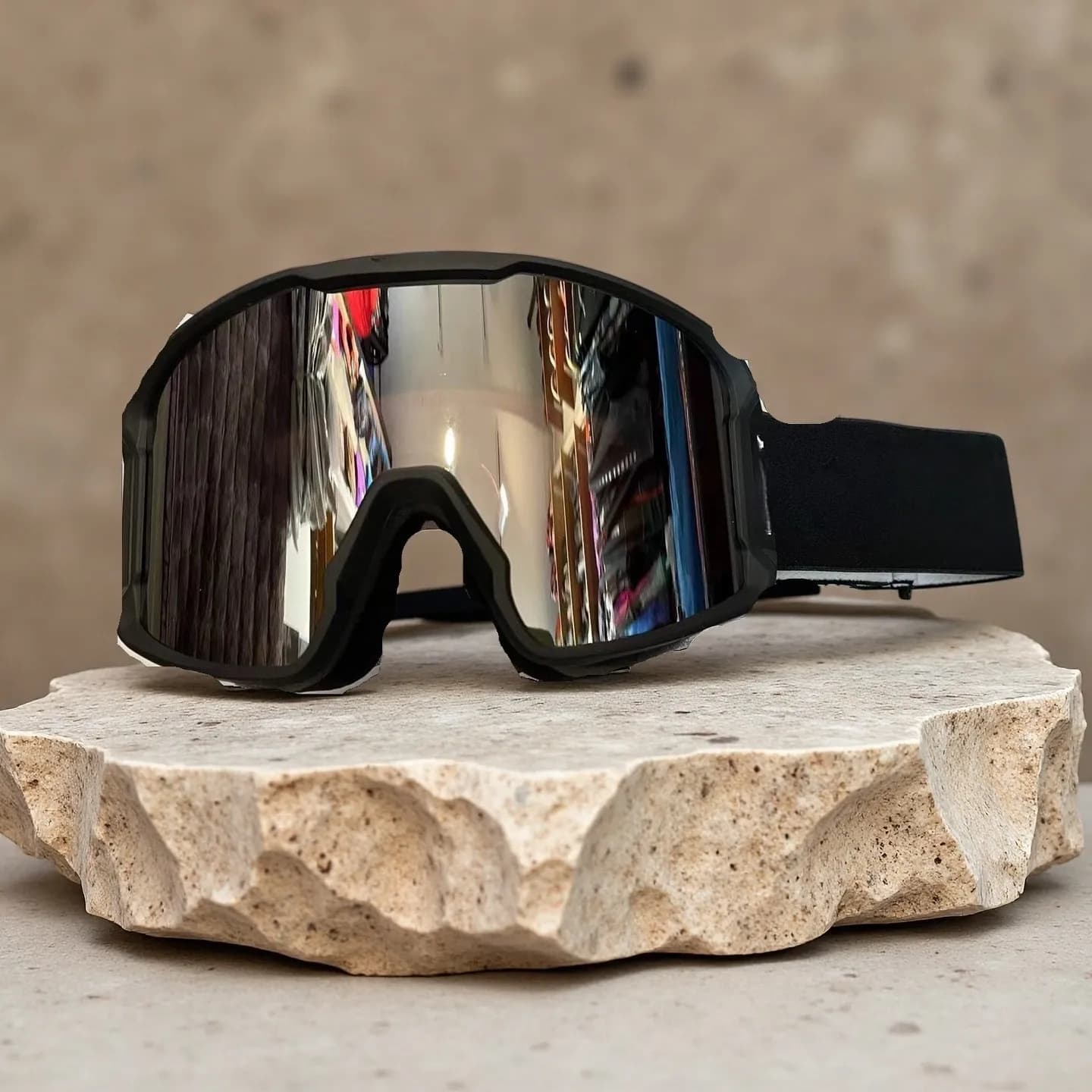 Luxury Unisex Ski Goggles, Anti-fog, UV Protection, Lightweight Cylindrical Lenses, Ski Equipment, Winter Essentials, Gift.