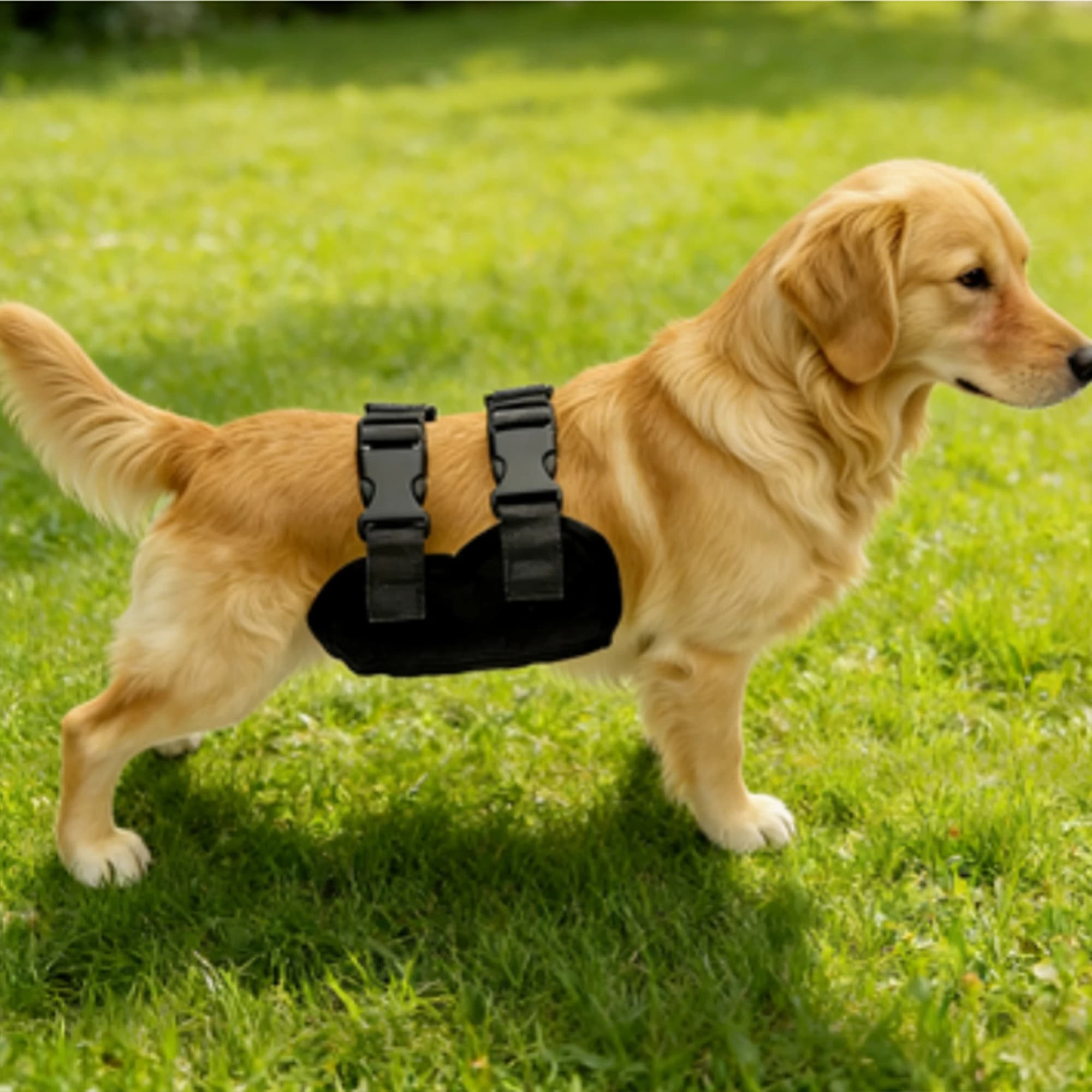 Pantaloni Fisiologici per Animali Domestici, Pantaloni di Sicurezza Anti-Intemperie per Esterni, Comodi e Traspiranti, Universali per Cani Maschi Teddy e Golden Retriever