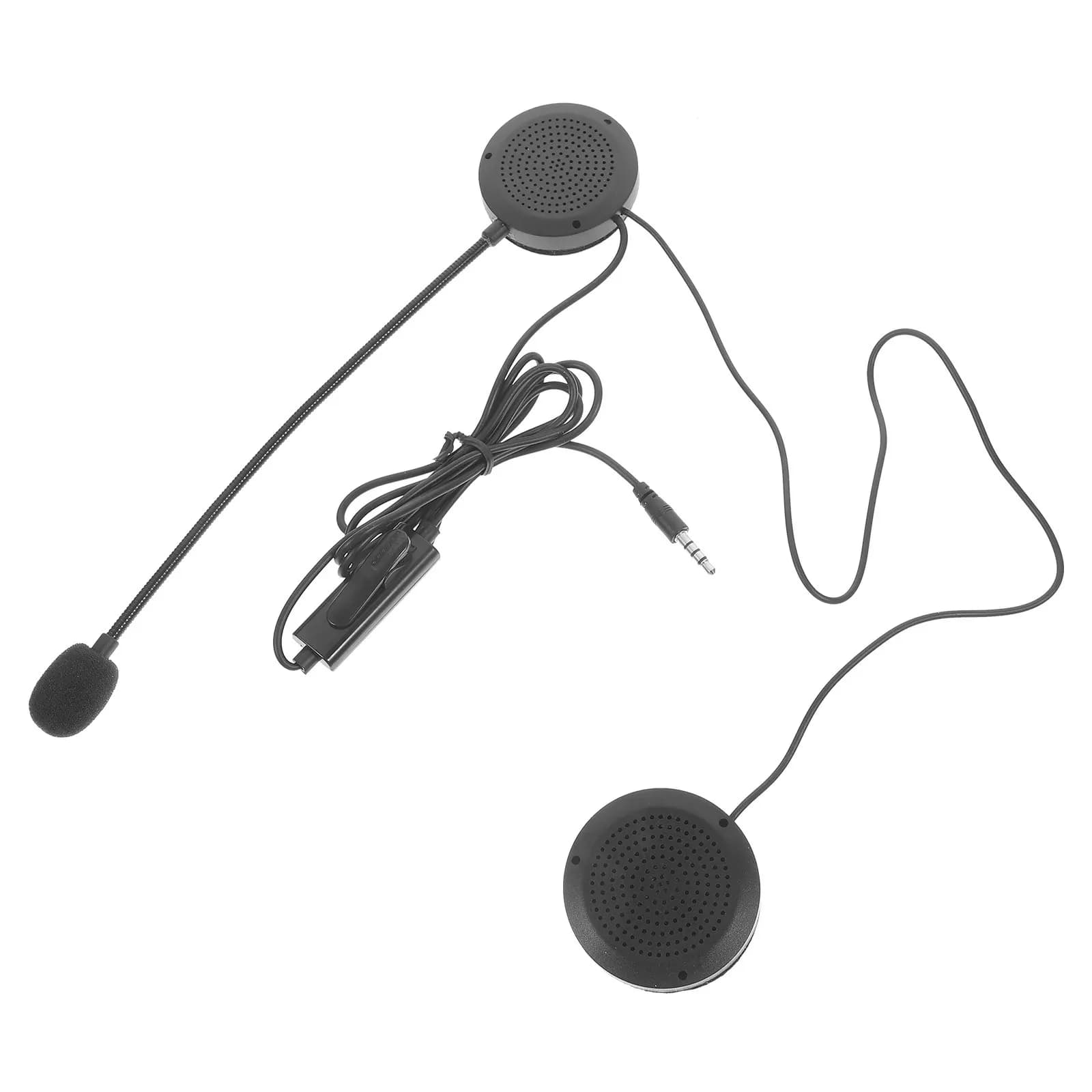 Cuffie per Moto con Suono Realistico, Leggere e Comode, Microfono per Controllo Vocale e Gaming