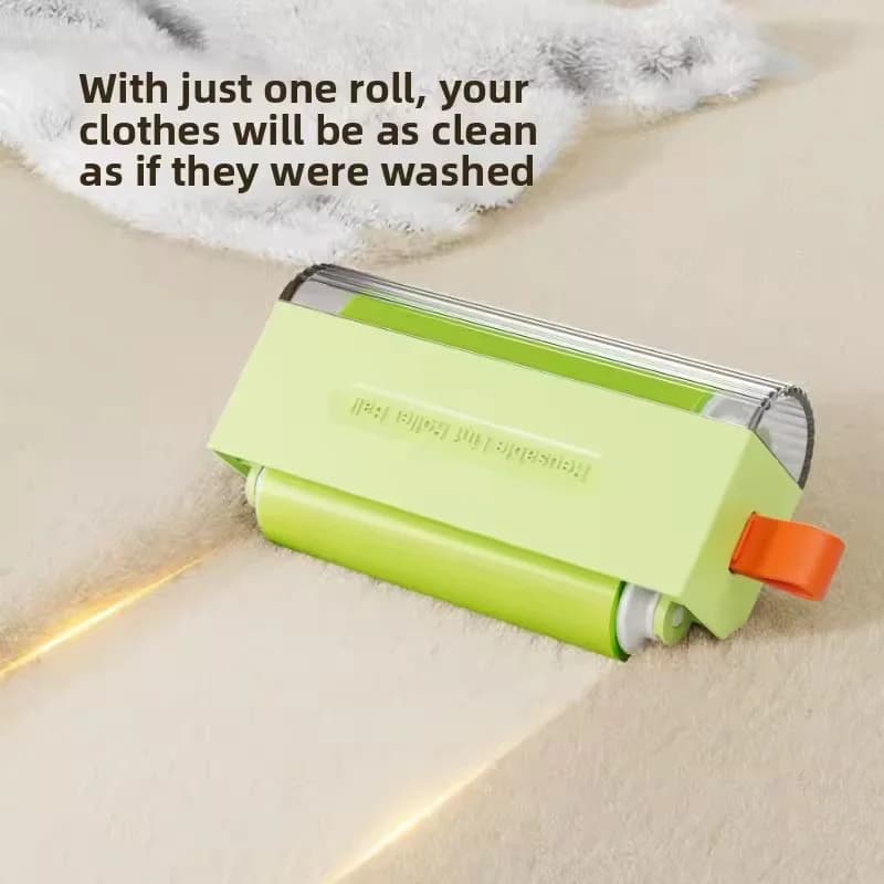 Reusable Washable Sticky Lint Roller Pet Hair Removal Tool Household Cleaner For Furniture Cat Hair Removal