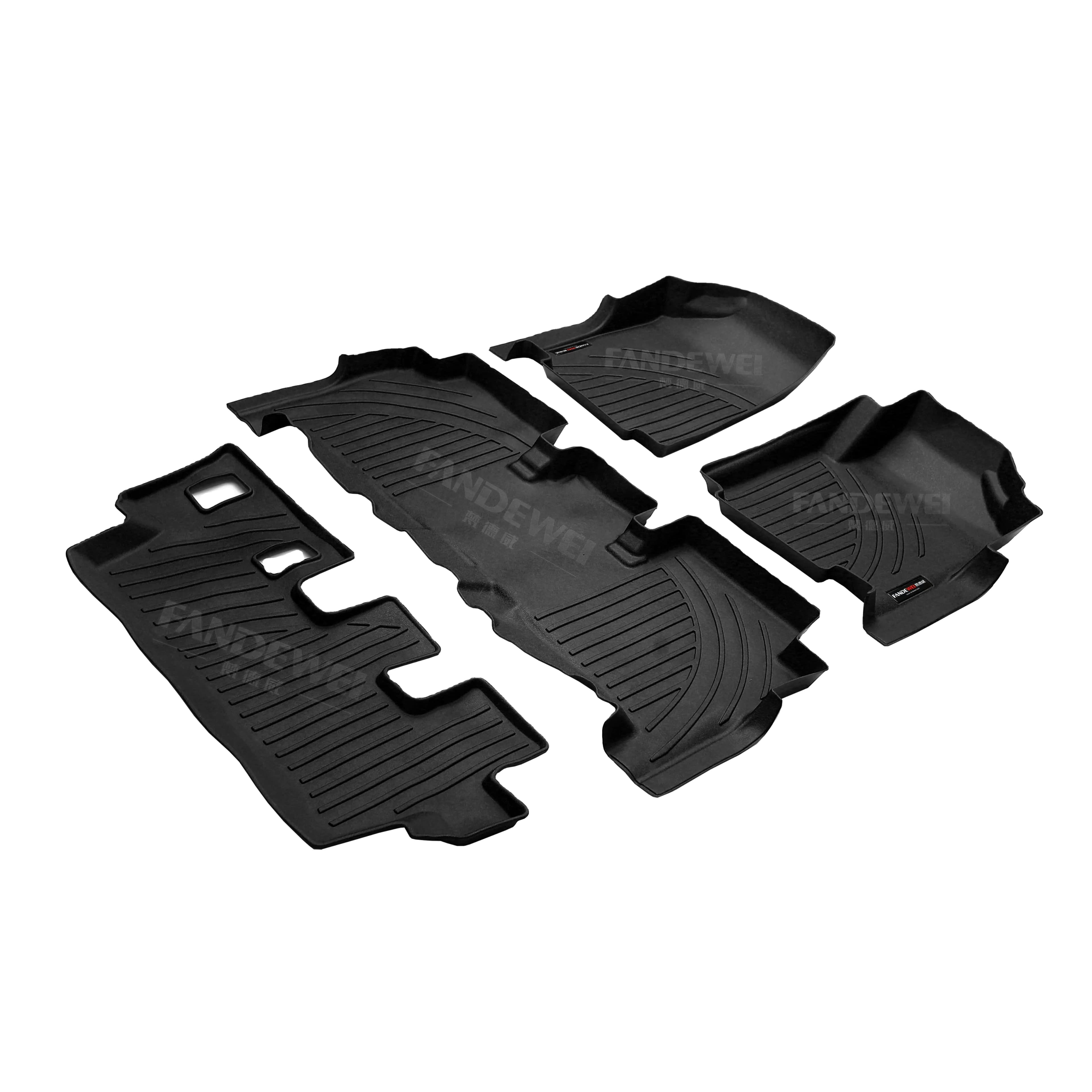 Tappetini Auto su Misura per Mahindra XUV500 XUV700 Thar JEEP FORD RANGER EVEREST Mitsubishi Triton FUSO, Rivestimenti per Bagagliaio e Pavimento