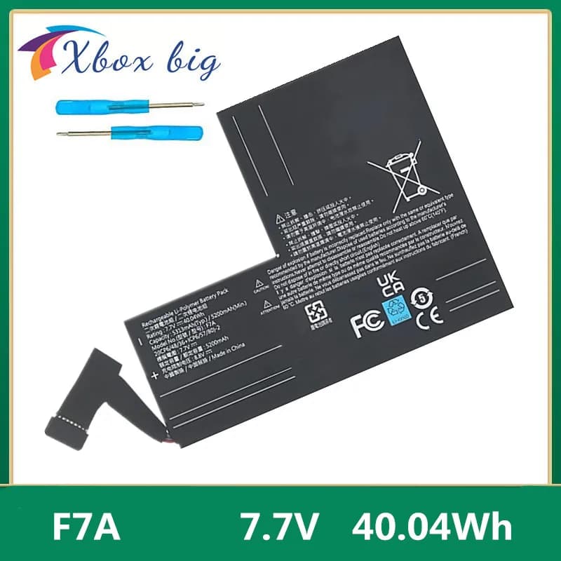 Nuova batteria F7A per accessori per controller gamepad portatile Steam Deck Batteria per PC portatile da gioco