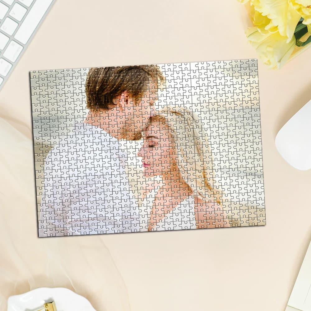 35/300/500/1000 pcs Personalized Custom Photo Puzzle Customize Romantic couple Education Puzzle Toy