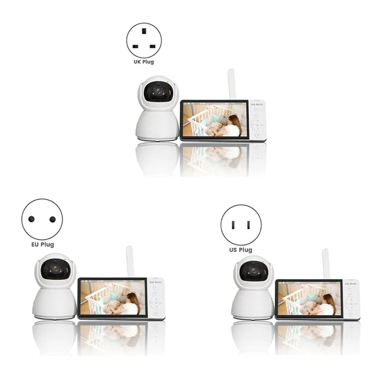 Videocamera speciale per baby monitor con schermo 10 Zoom con schermo di visualizzazione della temperatura Smart Home