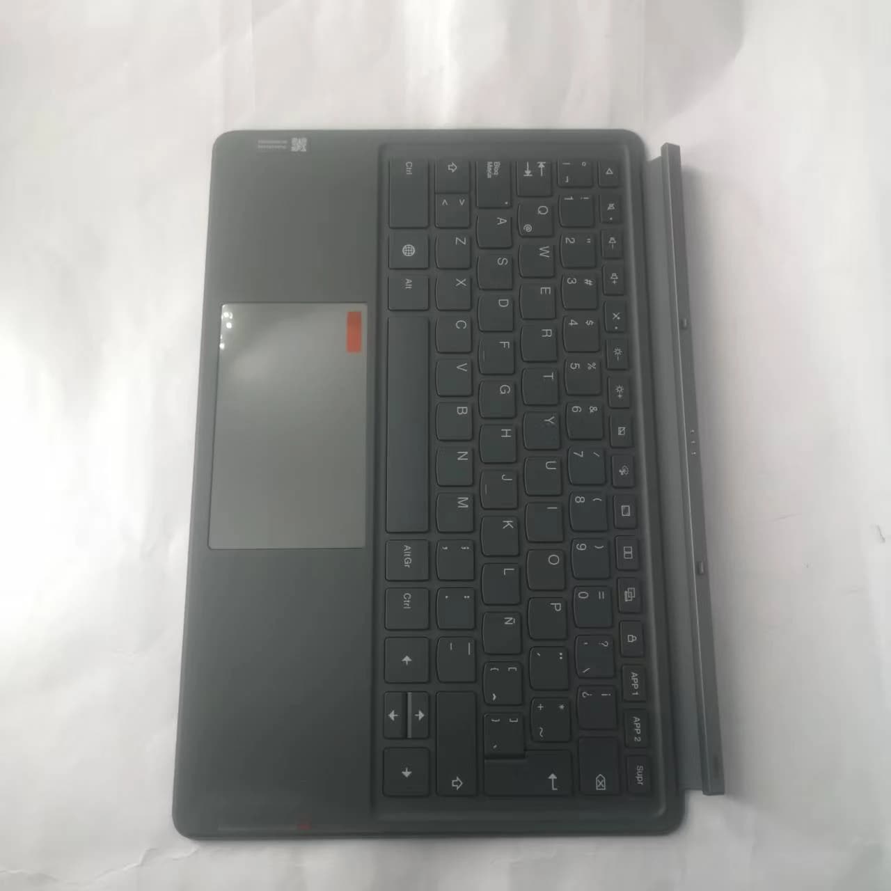 Nuova tastiera magnetica per tablet KB566U per Lenovo Xiaoxin Pad Pro 2025 12.7 pollici 2a generazione TB375FC, lingue spagnola e svizzera