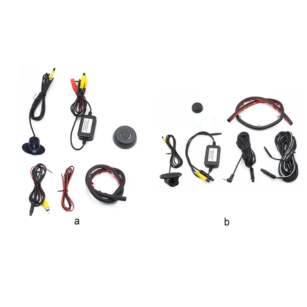 Telecamera laterale universale per porta auto DC 12V IP67 Uscita videocamera per guida con visione notturna HD commutabile impermeabile