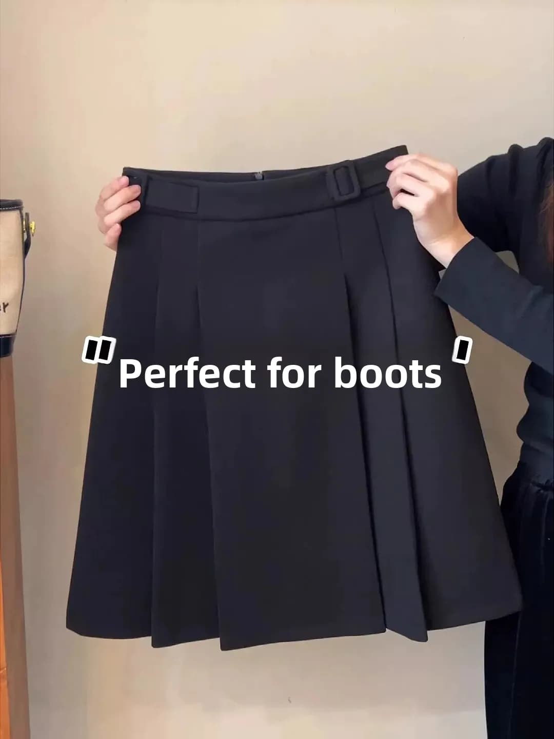 plus Size Women's Black High Waist A-Line Skirt Commute Elegant Midi Skirt Casual Pure Color Korean Style Half-length Skirt