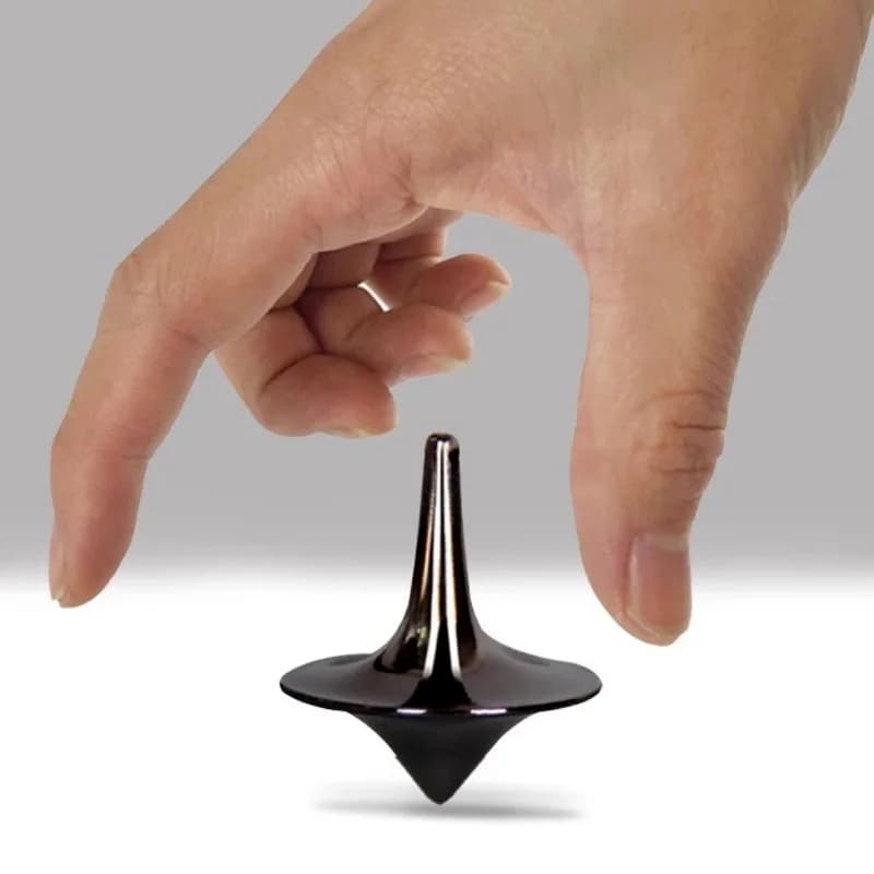 Giocattoli trottola in metallo per bambini Giroscopio magico antistress per adulti Gioco per feste in ufficio Bomboniera Spin Top Spinner Giroscopio perpetuo
