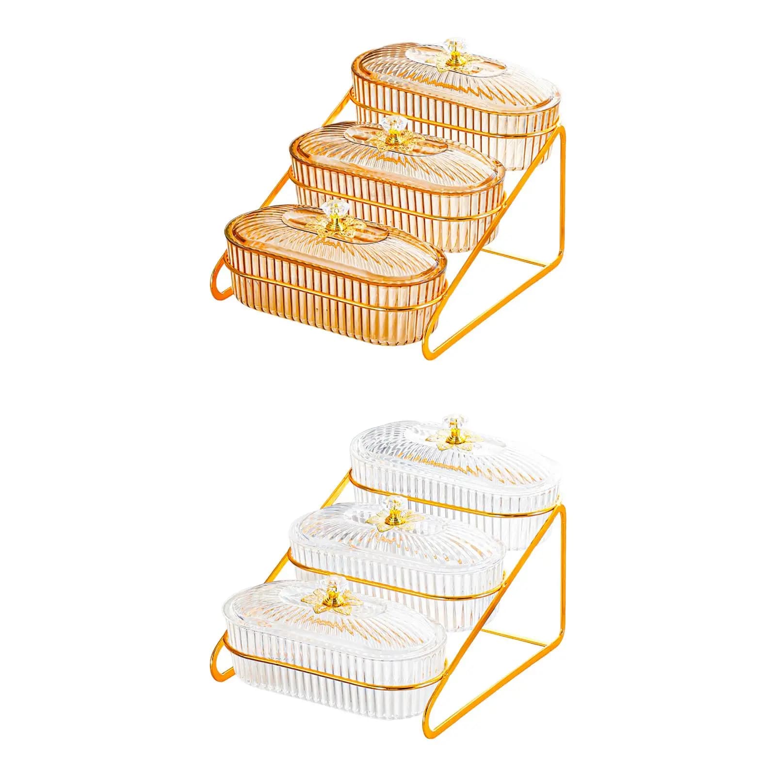 Vassoio da dessert per esposizione di ciotole da appoggio per scatole di frutta secca per le vacanze in casa dell'hotel