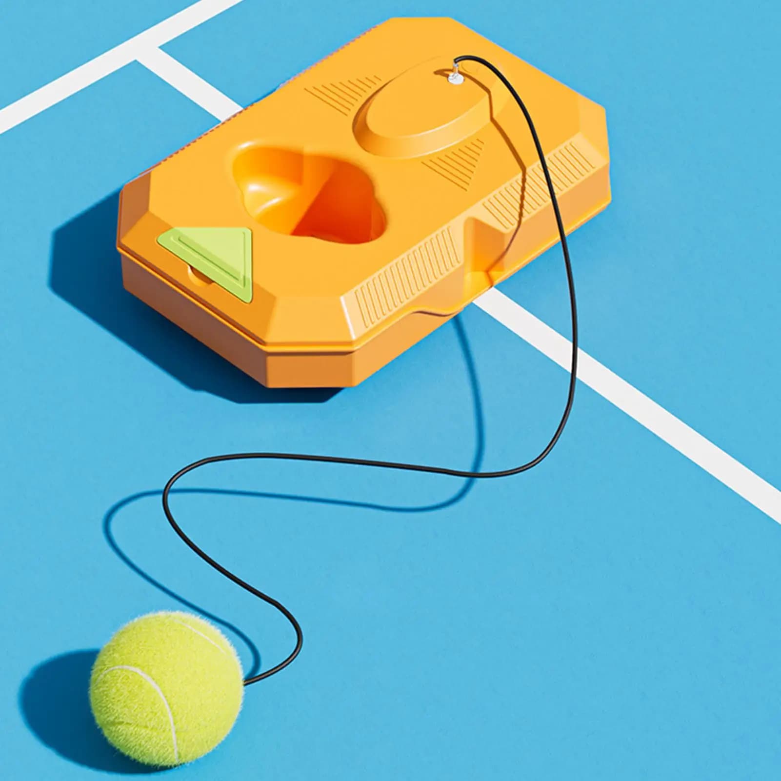 Kit di Allenamento Tennis con Rebounder per Pratica e Reazione, per Principianti, Adulti e Adolescenti, per Campo, Palestra e Esterni