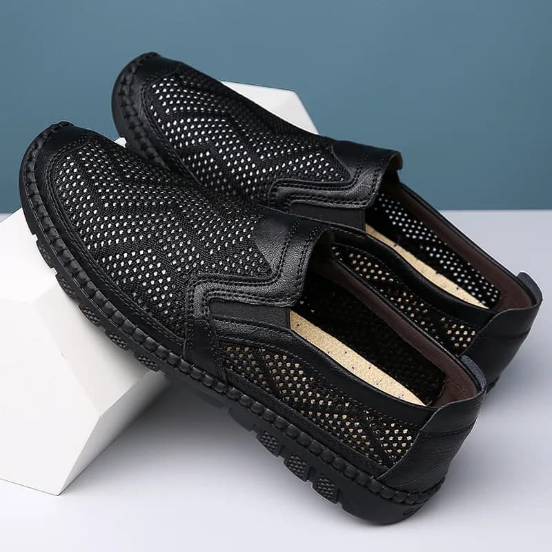 Scarpe da ginnastica piatte estive da uomo moda scarpe da passeggio casual mocassini da uomo traspiranti Zapatillas Hombre scarpe casual da uomo 2025