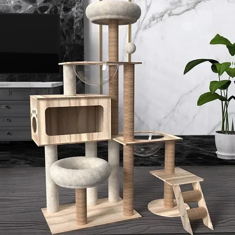 Accessori per gatti: Cuccia, Tiragraffi da parete, Villa, Struttura per arrampicata, Divano, Cuccia, Castello, Parco giochi, Albero per gatti, Torre per gatti, Prodotti per gatti