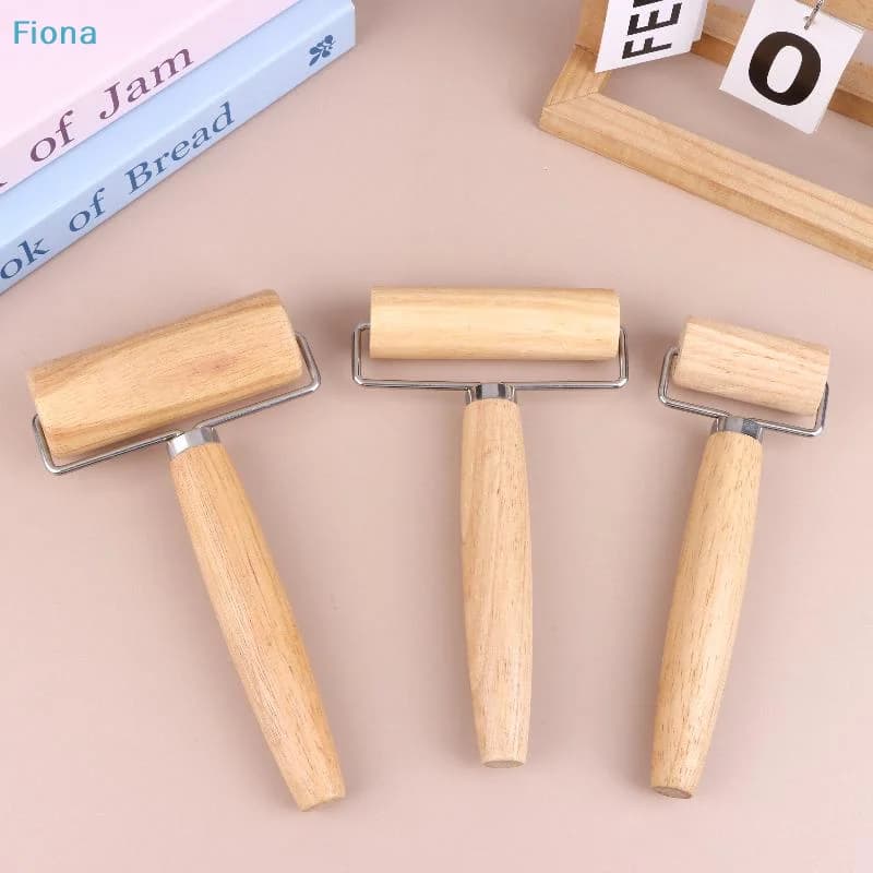 ✔ Rullo per Impasto a T in Legno, per Pasticceria, Pizza, Fondente e Preparazione del Pane