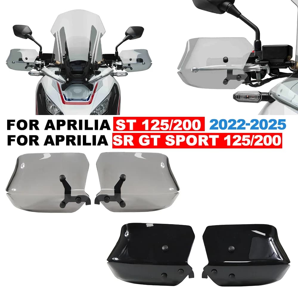 PER APRILIA SR GT 125/200 SR GT SPORT 125 200 Moto Paramani Scudo Protezione Della Mano Protezione Antivento Paramani Parabrezza
