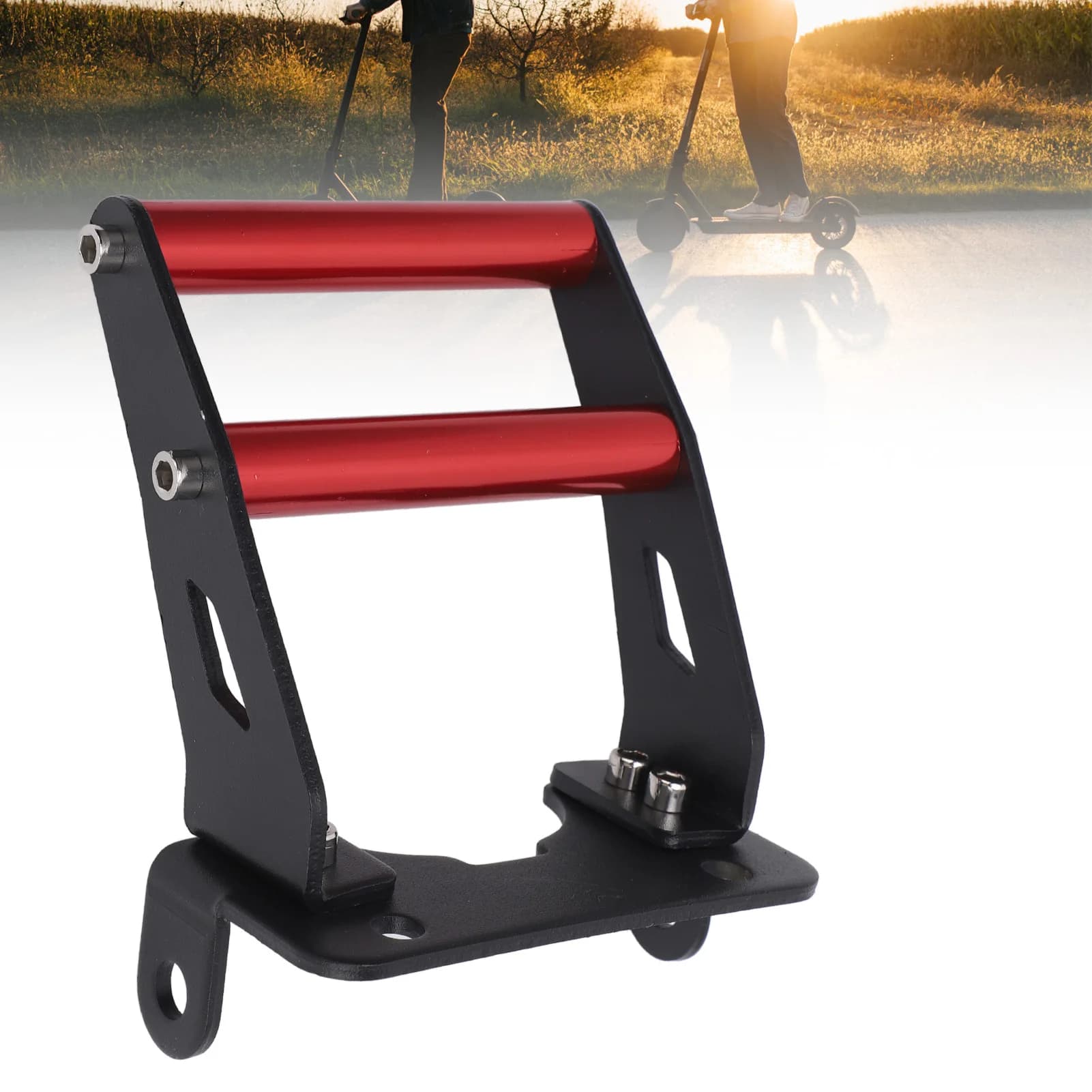 Supporto per piede posteriore per scooter Accessori per manubrio posteriore per scooter elettrico in lega di alluminio per manubrio posteriore per scooter KUGOO M4 Pro