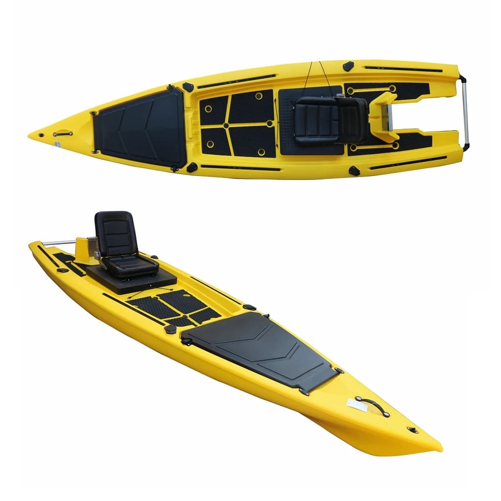 Nuovo arrivo Buon prezzo Certificazione CE Sit on Top Kayak da pesca a motore per 1 persona con pagaia