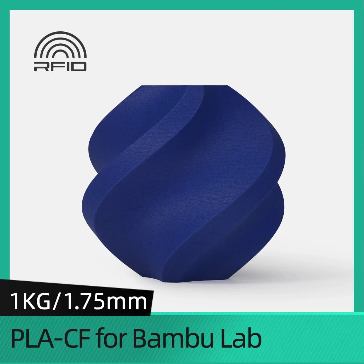 PLA-CF for Bambu Lab PLA with carbon fiber structure Compatible with AMS and AMS Lite 3D Printer Filaments PLA CF Carbon Filaments