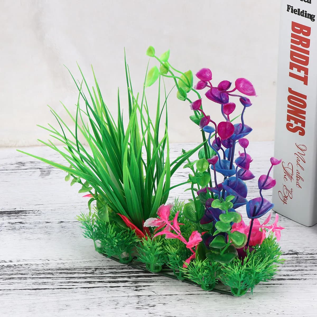 High Quality Artificial Plants for Aquarium Realistic Underwater Sea Grass Decoration Fish Tank Ornament Non Toxic Steady Base