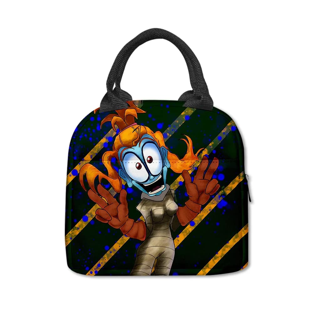 Hip Hop Popolare The Gaslight District Lunchbox Isolamento termico Borsa per il pranzo alimentare Borse portatili isolate con stampa 3D Borse per il ghiaccio