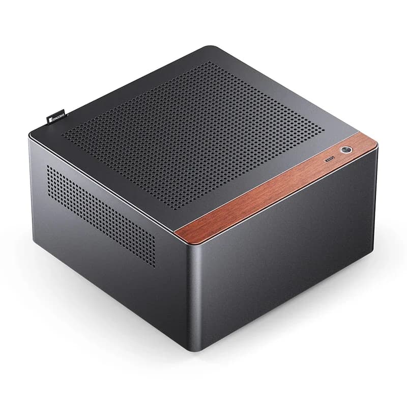 JONSBO NV10 Chassis ITX MINI Supporto completamente in alluminio Alimentatore 1U FLEX Custodia per computer in piedi o sdraiata