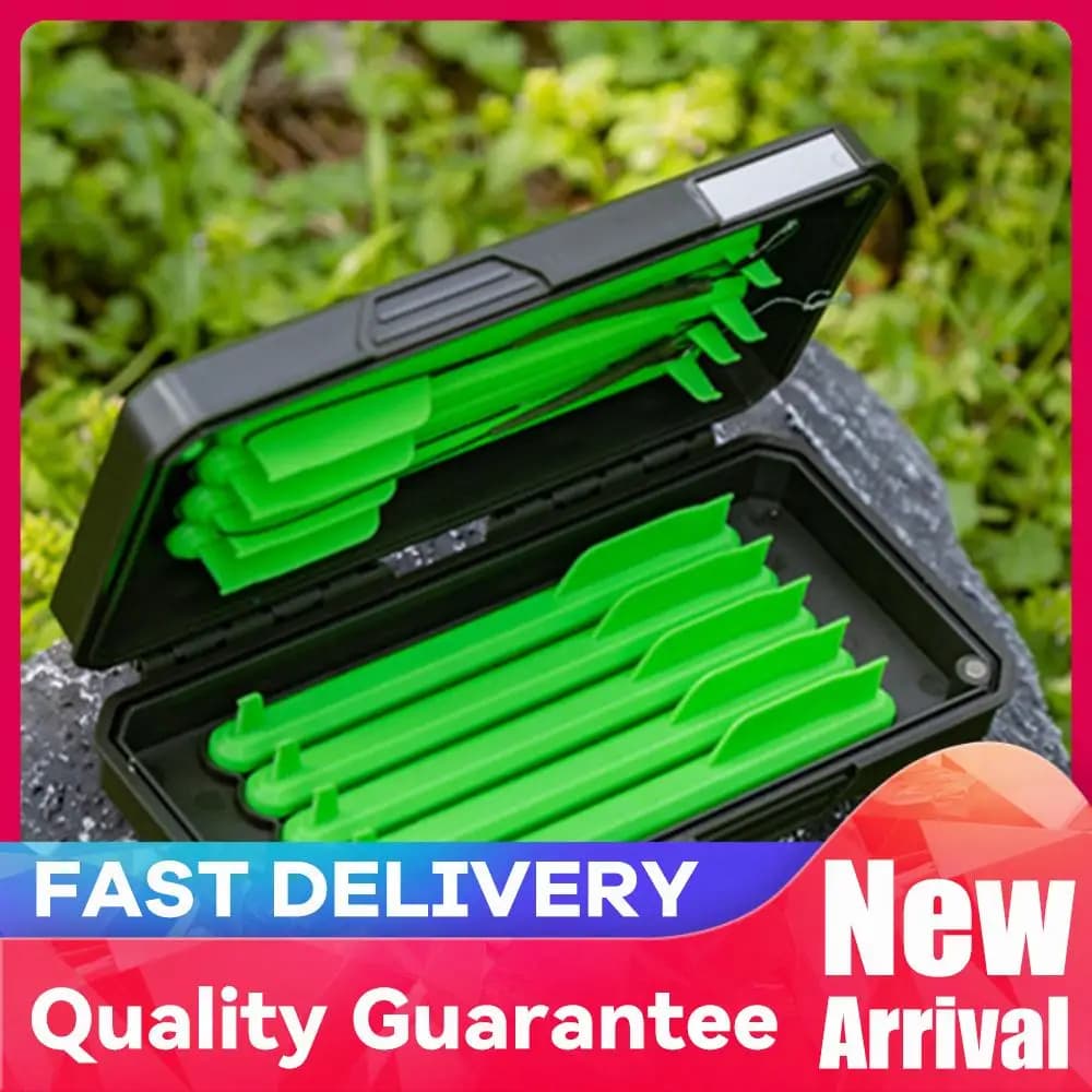 Box for Fishing Equipment with 11 Magnetic Parts, Waterproof Housing for baits, hooks and fittings, Fishing Accessories