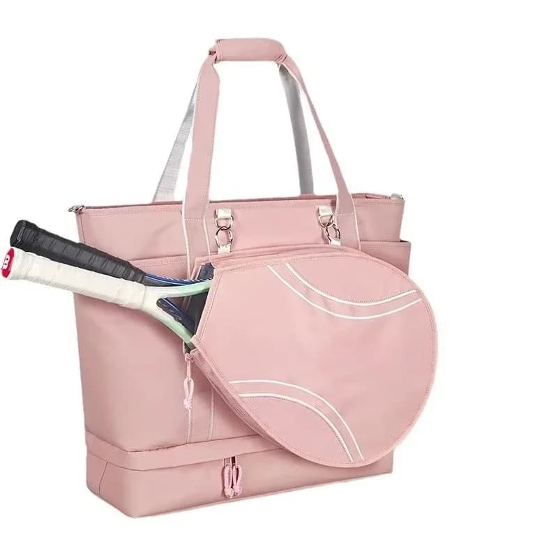 Vendita calda da donna rosa sport racchetta da badminton copertura borsa tote beach tennis racchetta scarpiera