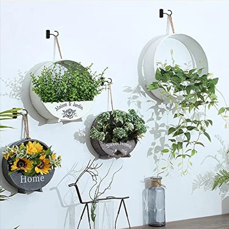 ABWP-Ceiling Hooks For Hanging Plant,Wall Hook For Planters, Flower Basket, Wind Chimes, Lanterns, Lights, Bird Feeders
