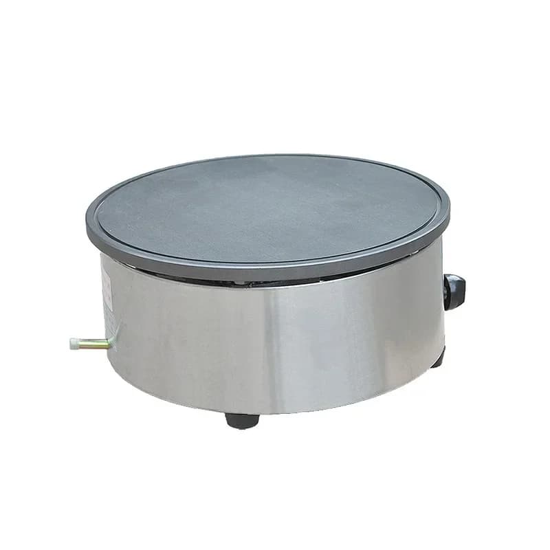 Cast iron commercial pancake machine gas fruit machine commercial frying pan fruit pan machine