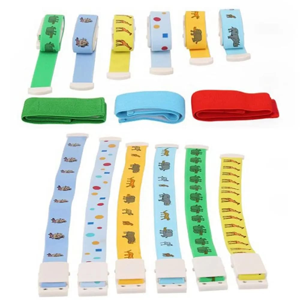 Accessori Fibbia di sopravvivenza di emergenza 9 stili 35 * 2,5 cm Laccio emostatico medico in poliestere Strumento di sopravvivenza all'aperto