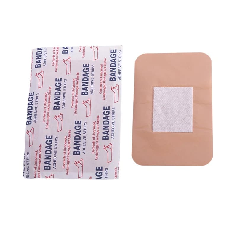 50 pz/set 76*51mm Grande Cerotto Pelle Ferita Medicazione Patch Donne Tallone Patch Nastro Cerotti Impermeabili di Primo Soccorso Bende Adesive