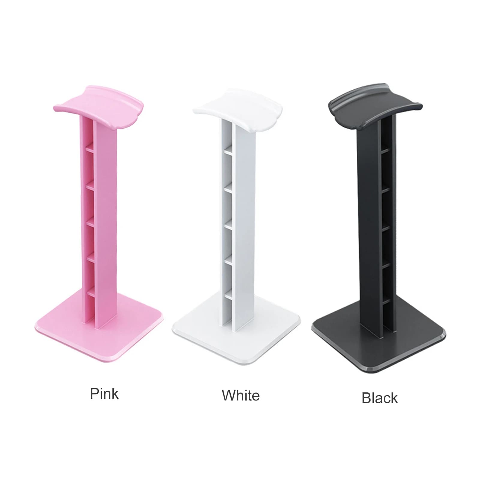 Supporto per cuffie antiscivolo, supporto per cuffie da computer, supporto universale staccabile per cuffie, accessori per auricolari per PC