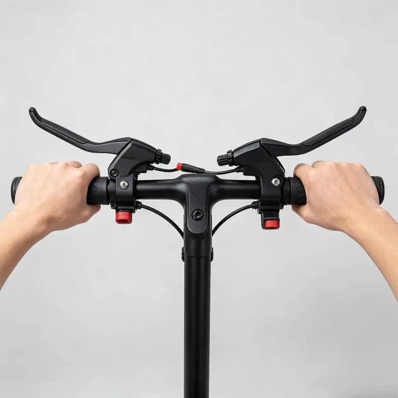 Electric Scooter Left & Right Brake Lever For Kukirin G2 Pro / G2 Master with Waterproof Connector Scooter Replacement Part