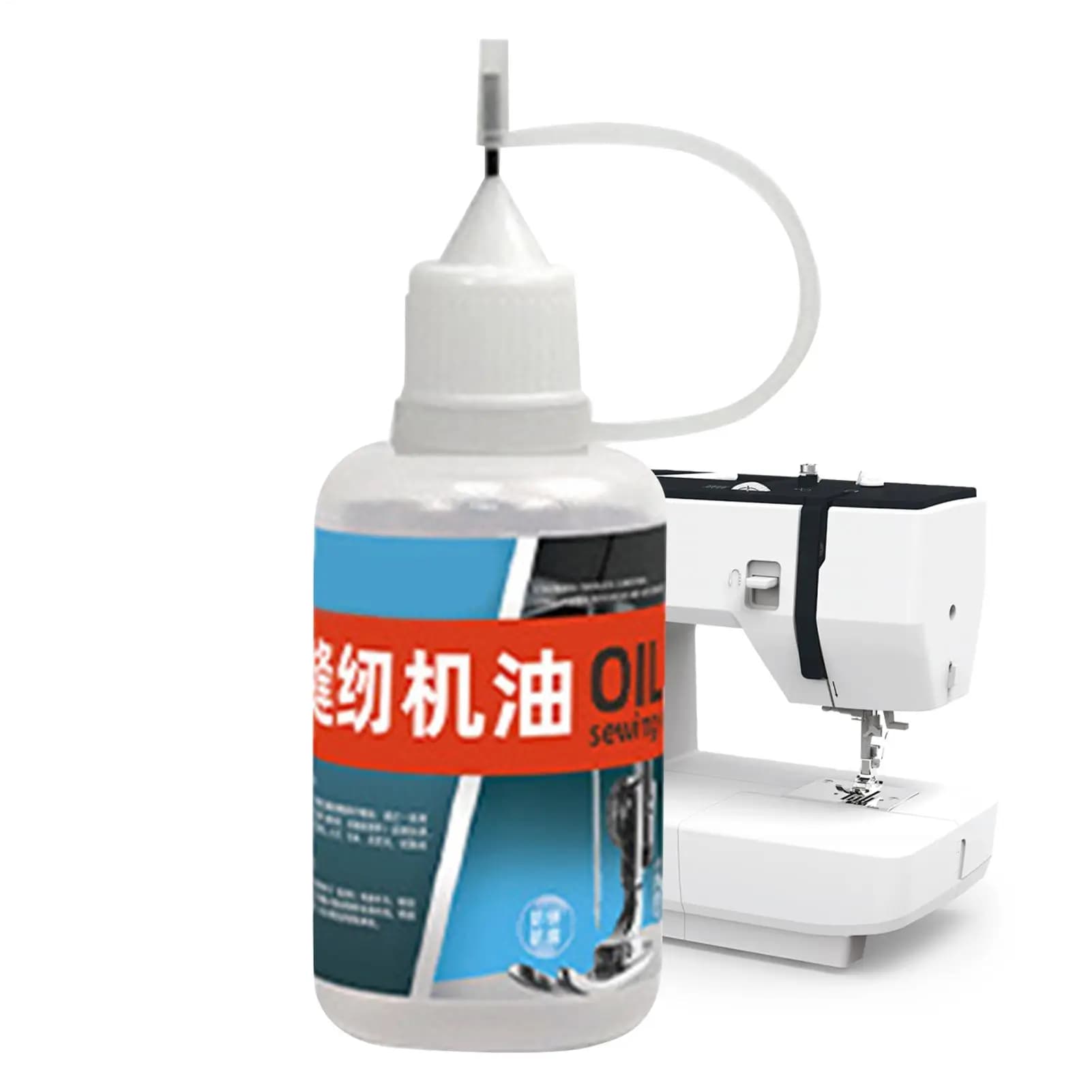 30ml Lubrificante per macchine da cucire Olio lubrificante per ingranaggi Olio da cucito per biciclette per macchine da cucire e da ricamo Bici