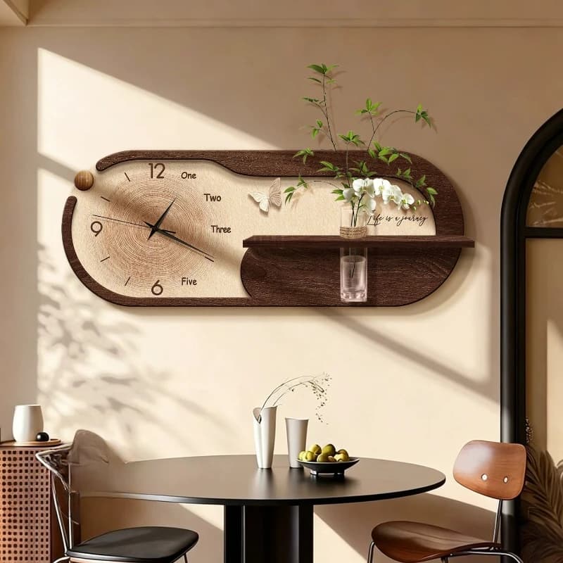 Dining room decorative painting, clock, wall clock, living room table hanging painting, make up the price difference