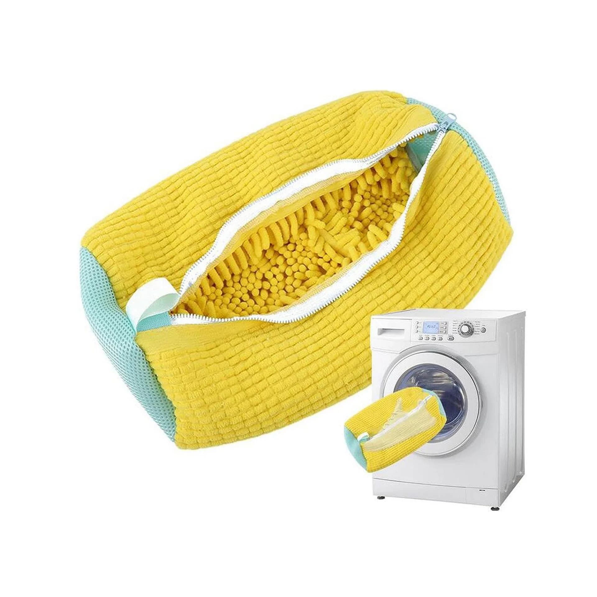 Washing bag Padded mesh Protection for laundry shoes Smooth fibres Polyester washing shoes Laundry bag suitable for the machine Drying bags