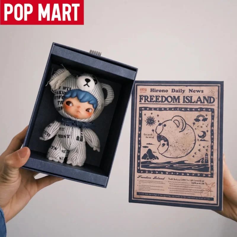 POP MART 2026 Edizione Limitata Serie Hirono Freedom Island Blind Box Mystery Box Giocattolo Bambola Ornamento da Scrivania Collezione Action Figure Regalo