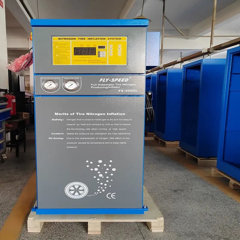 Full Automatic Intelligent Digital Tire Nitrogen Inflator Tire Nitrogen Generator of Car Light Instant Tyre Inflator Machine